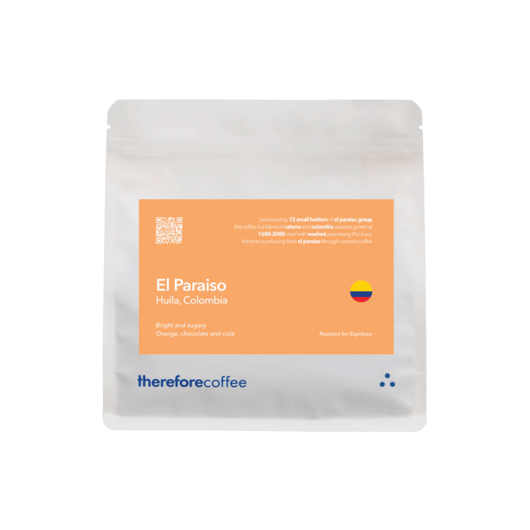 Therefore Coffee Roasters - El Paraiso Espresso Coffee Colombia