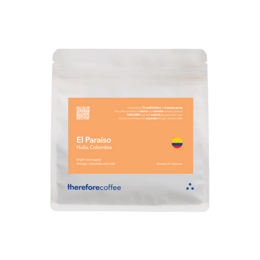 Therefore Coffee Roasters - El Paraiso Espresso Coffee Colombia
