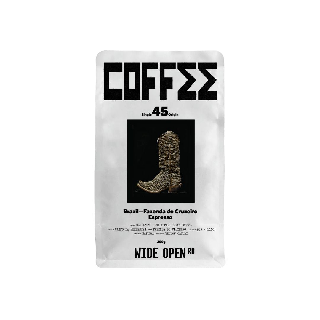 Wide Open Road - Fazenda do Cruzeiro Espresso Coffee Brazil