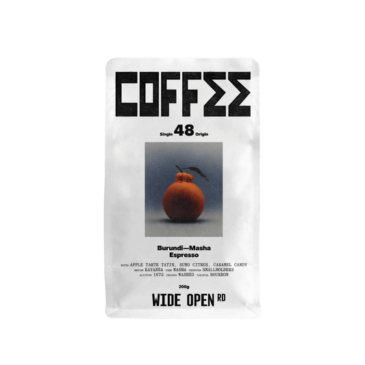 Wide Open Road - Masha Espresso Coffee Burundi