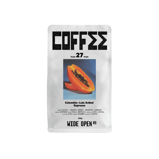 Wide Open Road - Colombia Luis Anibal Espresso