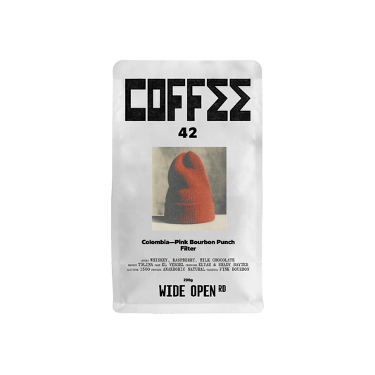 Wide Open Road - Pink Bourbon Punch Filter Coffee Colombia