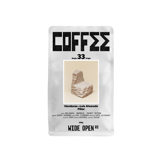 Wide Open Road - Luis Alvarado Filter Coffee Honduras