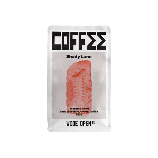 Wide Open Road - Shady Lane Espresso Blend