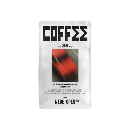 Wide Open Road - Himalaya Espresso Coffee El Salvador