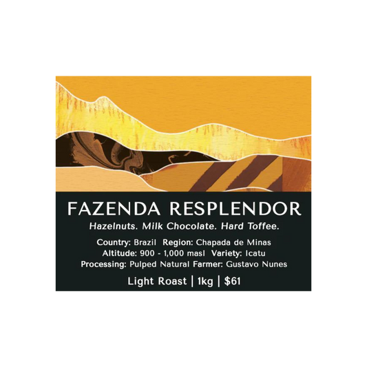 Monastery Coffee - Fazenda Resplendor (Pulped Natural) - Brazil